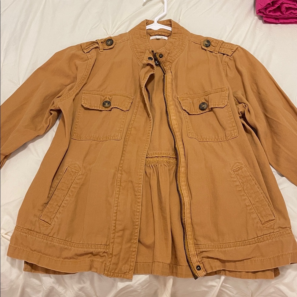Mustard Yellow Utility Jacket